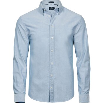textil Hombre Camisas manga larga Tee Jays TJ4000 Azul