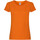 textil Mujer Camisetas manga larga Fruit Of The Loom 61420 Naranja