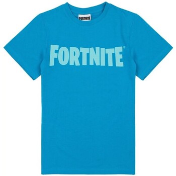 textil Niños Camisetas manga corta Fortnite Battle Royale Azul