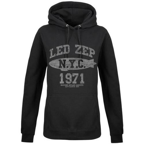 textil Mujer Sudaderas Led Zeppelin Lz College Negro
