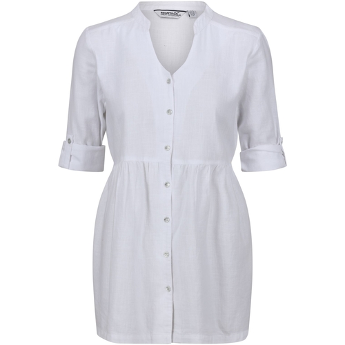 textil Mujer Camisas Regatta Nemora Blanco