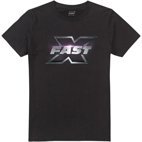 textil Hombre Camisetas manga larga Fast & Furious TV2545 Negro