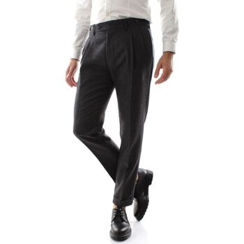 textil Hombre Pantalones Berwich BARBER RD1482-DK GREY Gris
