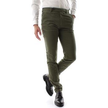 textil Hombre Pantalones Berwich MORELLO-GD XGAB-MILITARE5520 Gris