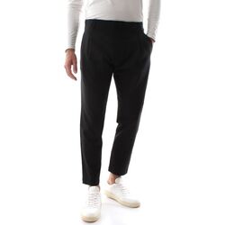 textil Hombre Pantalones Dondup BEN UP630 TS0009U-999 BLACK Negro