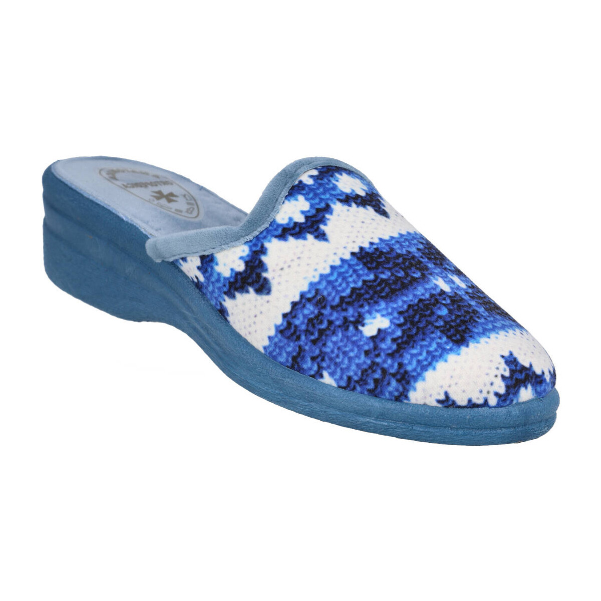 Zapatos Mujer Pantuflas L&R Shoes 660574 Azul