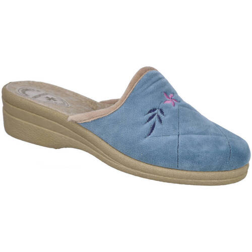 Zapatos Mujer Pantuflas L&R Shoes 6603401 Azul