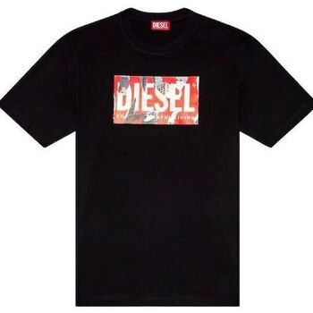 textil Hombre Tops y Camisetas Diesel A12529 0CATM T-JUST-L13-9XX Negro