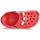 Zapatos Niños Zuecos (Clogs) Crocs Cars LMQ Crocband Clg K Rojo