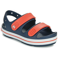 Zapatos Niños Sandalias Crocs Crocband Cruiser Sandal K Marino / Rojo