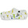 Zapatos Niños Zuecos (Clogs) Crocs Classic Character Print Clog K Blanco