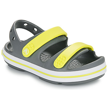 Zapatos Niños Sandalias Crocs Crocband Cruiser Sandal T Gris / Amarillo