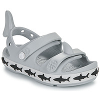 Zapatos Niños Sandalias Crocs Crocband Cruiser Shark SandalT Gris