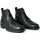 Zapatos Hombre Botas Aplauso BOTA DE PIEL CON CORDONES PARA CABALLERO  39775 NEGRO Negro