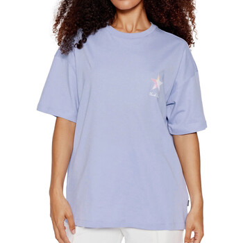 textil Mujer Camisetas manga corta Converse  Violeta