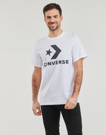 Converse STAR CHEVRON TEE WHITE Blanco