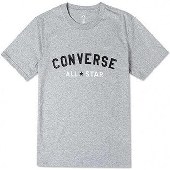 textil Hombre Camisetas manga corta Converse  Gris