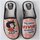 Zapatos Mujer Derbie & Richelieu Salvi Zapatillas de Casa  Mafalda 01T540 Negro Beige Negro