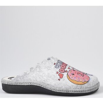 Zapatos Mujer Derbie & Richelieu Salvi Zapatillas de Casa  Donuts 18T523 Nieve Gris