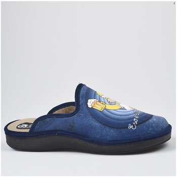 Zapatos Hombre Derbie & Richelieu Salvi Zapatillas de Casa  Simpsons Amigos 09T418 Marino Azul