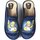 Zapatos Hombre Derbie & Richelieu Salvi Zapatillas de Casa  Simpsons Amigos 09T418 Marino Azul