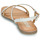 Zapatos Mujer Sandalias Gioseppo BARGEME Blanco / Oro