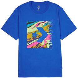 textil Hombre Tops y Camisetas Converse  Azul