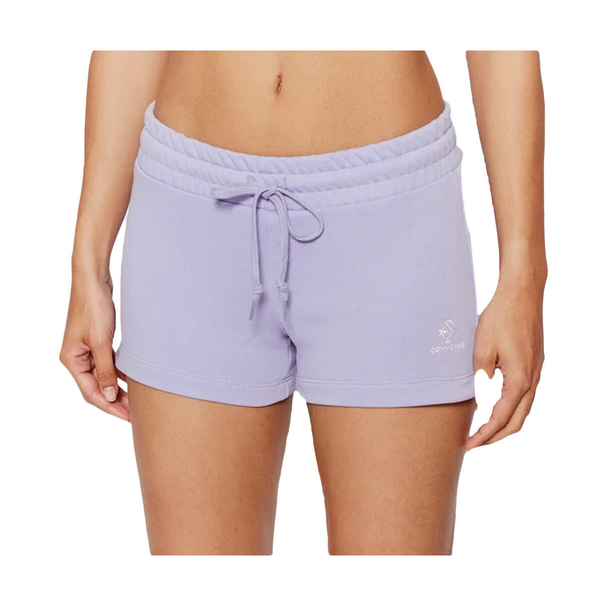 textil Mujer Shorts / Bermudas Converse  Violeta