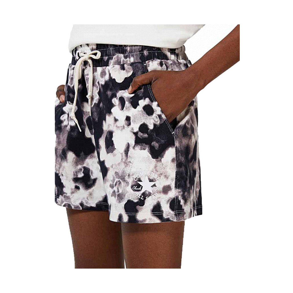 textil Mujer Shorts / Bermudas Converse  Blanco