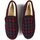 Zapatos Mujer Derbie & Richelieu Javer Zapatillas de Casa  Cuadros Lana 120 Burdeos Rojo