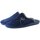 Zapatos Hombre Derbie & Richelieu Javer Zapatillas de Casa  Bordado 31-301 Marino Azul