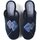 Zapatos Mujer Derbie & Richelieu Garzon Zapatillas de Casa  Rombos 169.247 Marino Azul