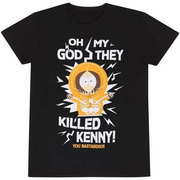 textil Camisetas manga larga South Park They Killed Kenny Negro
