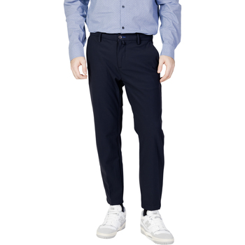 textil Hombre Pantalones Borghese 3WPAQ1 HS DS203 2 Azul