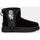 Zapatos Mujer Botas urbanas UGG BOTAS  CLASSIC MINI ZIPPER TAPE LOGO  MUJER Negro