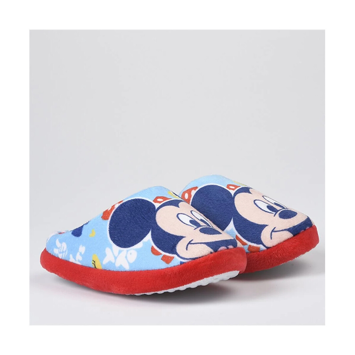 Zapatos Niños Pantuflas Huran Zapatillas de Casa  Mickey WD14758 Azul Azul