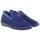 Zapatos Mujer Pantuflas Nordikas ZAPATILLAS CERRADAS DE INVIERNO MUJER  305/4 Azul