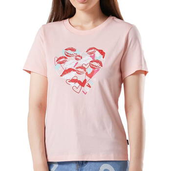 textil Mujer Tops y Camisetas Converse  Rosa