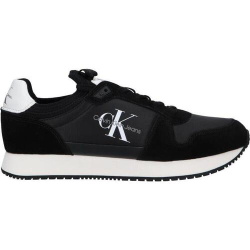 Zapatos Hombre Deportivas Moda Calvin Klein Jeans YM0YM00553 SOCK LACEUP Negro