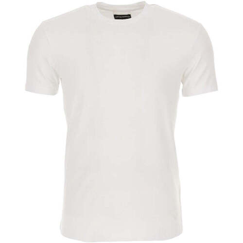 textil Hombre Tops y Camisetas Emporio Armani  Blanco