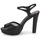Zapatos Mujer Sandalias Menbur 24773 Negro