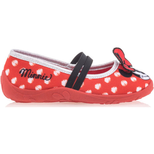 Zapatos Niña Pantuflas Disney Zapatillas Chica Roja Rojo