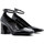 Zapatos Mujer Zapatos de tacón Sergio Levantesi GIN-PAINT-NERO Negro