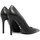 Zapatos Mujer Zapatos de tacón Sergio Levantesi LEYSBEK-CACHEMIRE-NERO Negro