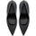 Zapatos Mujer Zapatos de tacón Sergio Levantesi LEYSBEK-CACHEMIRE-NERO Negro