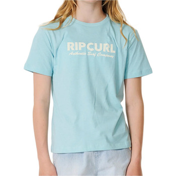 textil Niños Camisetas manga corta Rip Curl SURF SPRAY STANDARD TEE -GIRL Azul