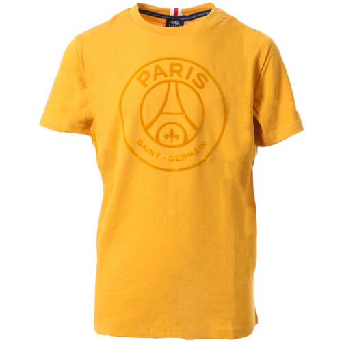 textil Niño Camisetas manga corta Paris Saint-germain  Amarillo
