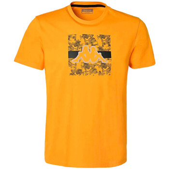 textil Hombre Tops y Camisetas Kappa  Naranja