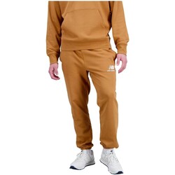 textil Hombre Pantalones de chándal New Balance HOMBRE  ESSENTIALS STACKED MP31539 Naranja