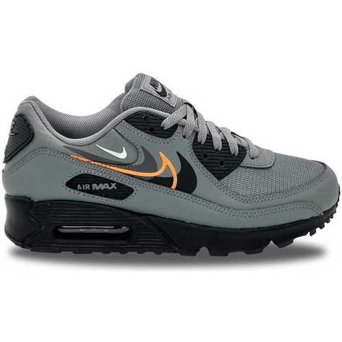 Zapatos Hombre Zapatillas bajas Nike Air Max 90 Multi-Swoosh Grey Gris